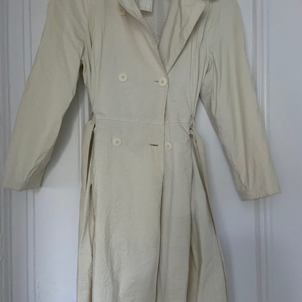 Emporio Armani light trench coat